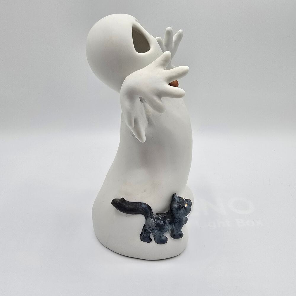 Vintage Ghostly Glow from Michael's porcelain candle lantern votive burner - Picture 3 of 11